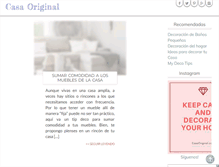 Tablet Screenshot of casaoriginal.com
